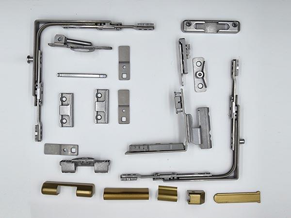The Application of Machined Parts and Stamped Parts in Door and Window Hardware