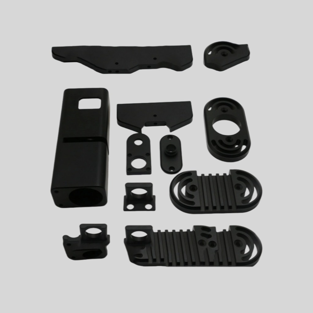 Anodized CNC turning milling aluminum precision machined parts