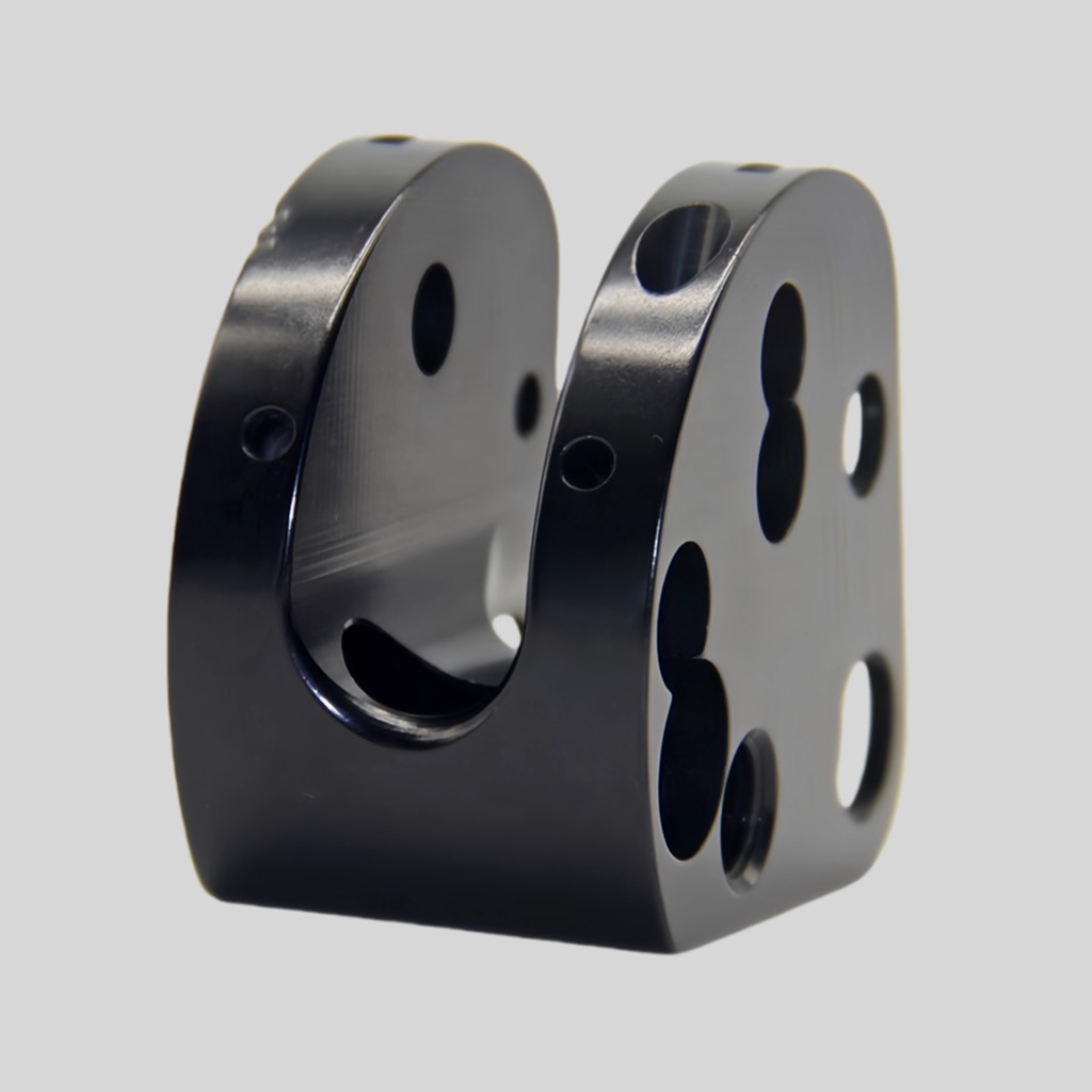  Black anodized CNC machined  Enco Milling Parts