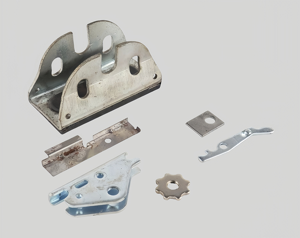 Custom galvanized steel sheet metal fabrication part Custom galvanized steel sheet metal fabrication part