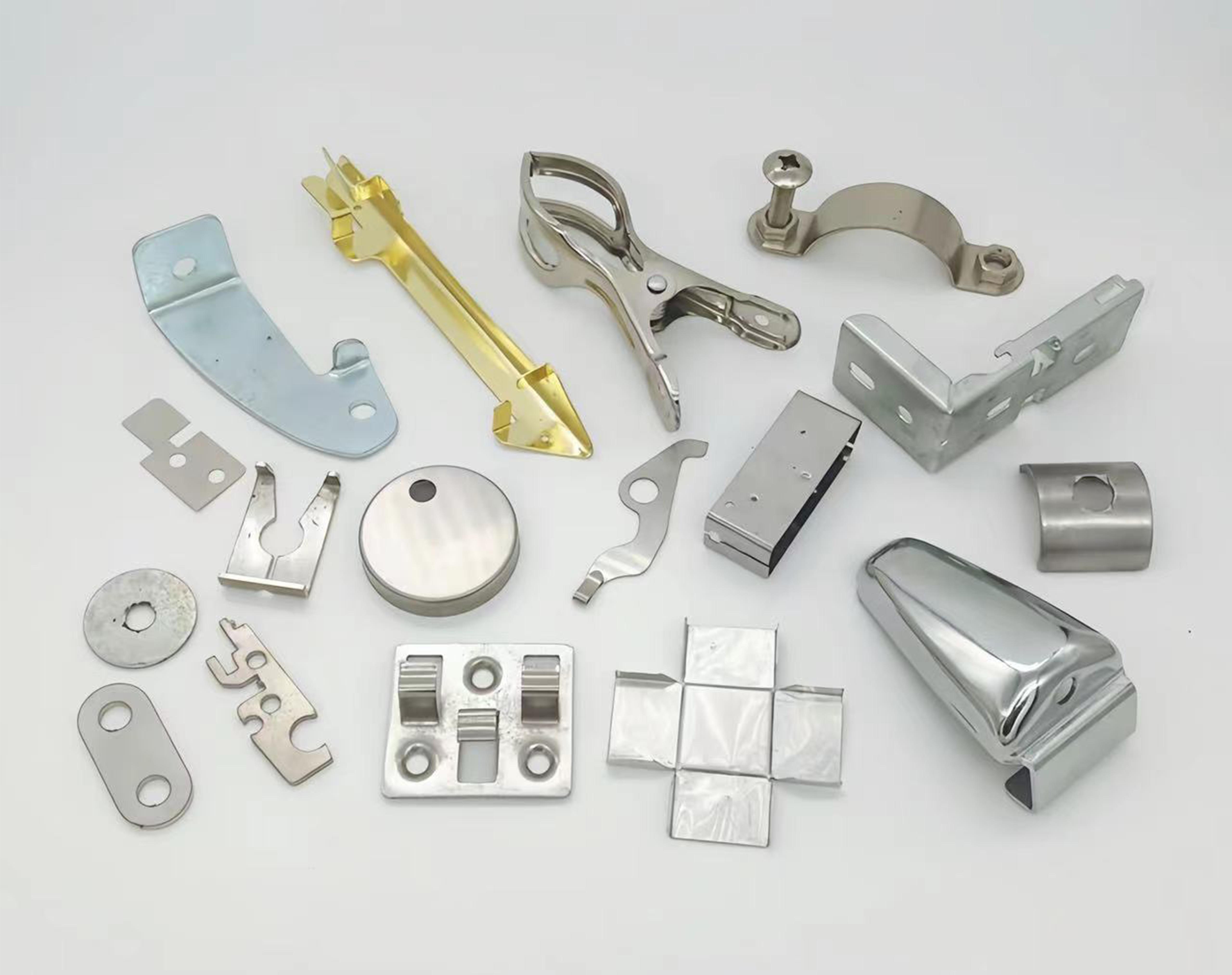 Precision aluminum custom stamping parts fabrication service supplier